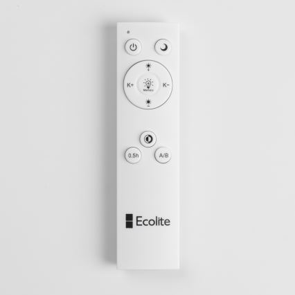 Brilagi - LED Stmívatelné stropní svítidlo FALCON LED/40W/230V 3000-6500K pr. 45 cm šedá + dálkové ovládání