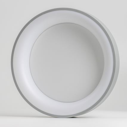 Brilagi - LED Stmívatelné stropní svítidlo FALCON LED/40W/230V 3000-6500K pr. 45 cm šedá + dálkové ovládání