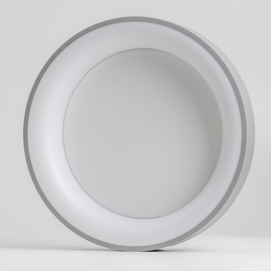 Brilagi - LED Stmívatelné stropní svítidlo FALCON LED/40W/230V 3000-6500K pr. 45 cm šedá + dálkové ovládání
