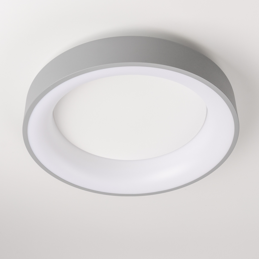 Brilagi - LED Stmívatelné stropní svítidlo FALCON LED/40W/230V 3000-6500K pr. 45 cm šedá + dálkové ovládání