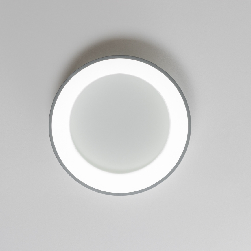 Brilagi - LED Stmívatelné stropní svítidlo FALCON LED/40W/230V 3000-6500K pr. 45 cm šedá + dálkové ovládání