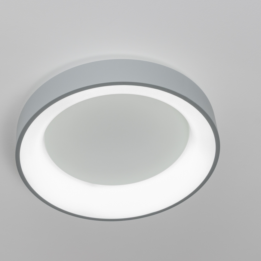 Brilagi - LED Stmívatelné stropní svítidlo FALCON LED/40W/230V 3000-6500K pr. 45 cm šedá + dálkové ovládání