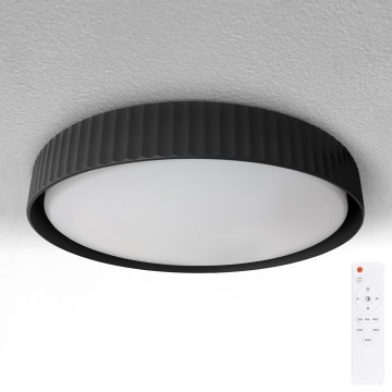 Brilagi - LED Stmívatelné stropní svítidlo LUCIA LED/48W/230V 3000-6500K pr. 41 cm černá + dálkové ovládání
