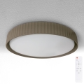 Brilagi - LED Stmívatelné stropní svítidlo LUCIA LED/48W/230V 3000-6500K pr. 41 cm taupe + dálkové ovládání