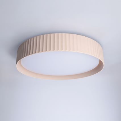 Brilagi - LED Stmívatelné stropní svítidlo LUCIA LED/48W/230V 3000-6500K pr. 41 cm béžová + dálkové ovládání