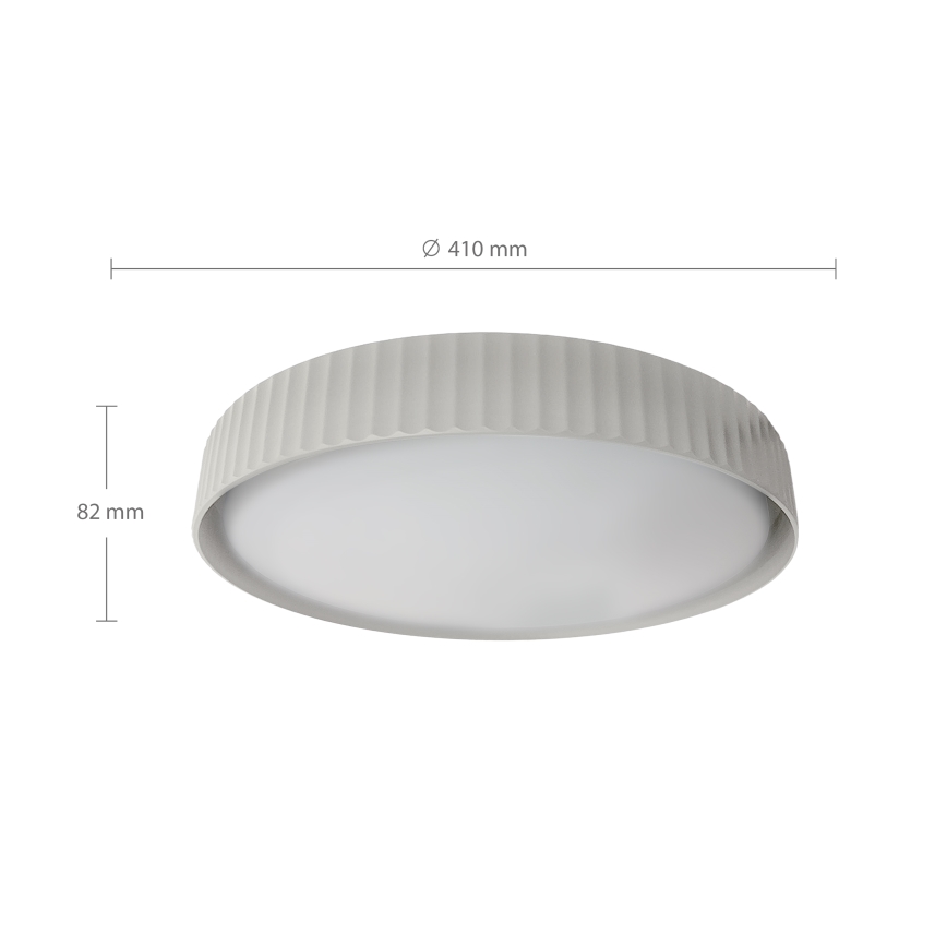 Brilagi - LED Stmívatelné stropní svítidlo LUCIA LED/48W/230V 3000-6500K pr. 41 cm bílá + dálkové ovládání