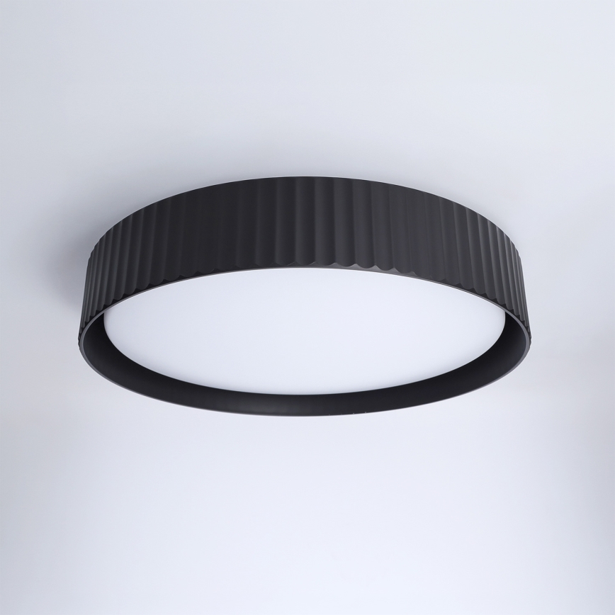 Brilagi - LED Stmívatelné stropní svítidlo LUCIA LED/48W/230V 3000-6500K pr. 41 cm černá + dálkové ovládání