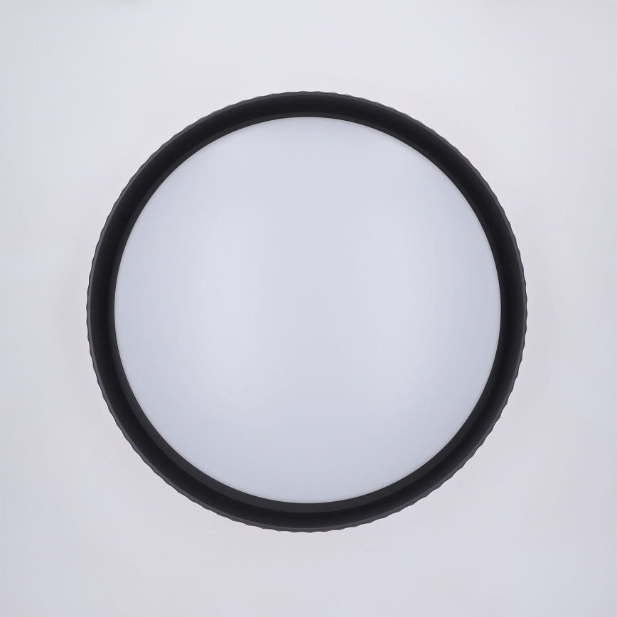 Brilagi - LED Stmívatelné stropní svítidlo LUCIA LED/48W/230V 3000-6500K pr. 41 cm černá + dálkové ovládání