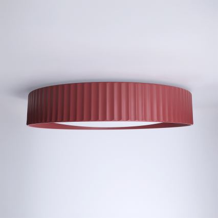 Brilagi - LED Stmívatelné stropní svítidlo LUCIA LED/48W/230V 3000-6500K pr. 41 cm červená + dálkové ovládání