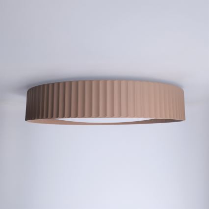 Brilagi - LED Stmívatelné stropní svítidlo LUCIA LED/48W/230V 3000-6500K pr. 41 cm hnědá + dálkové ovládání