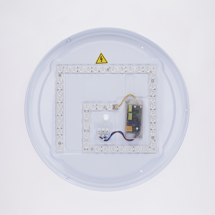 Brilagi - LED Stmívatelné stropní svítidlo LUCIA LED/48W/230V 3000-6500K pr. 41 cm hnědá + dálkové ovládání