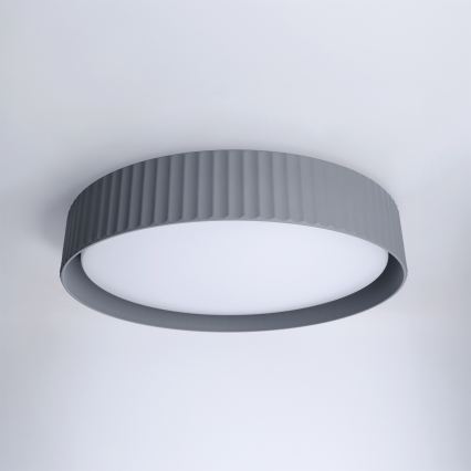 Brilagi - LED Stmívatelné stropní svítidlo LUCIA LED/48W/230V 3000-6500K pr. 41 cm šedá + dálkové ovládání