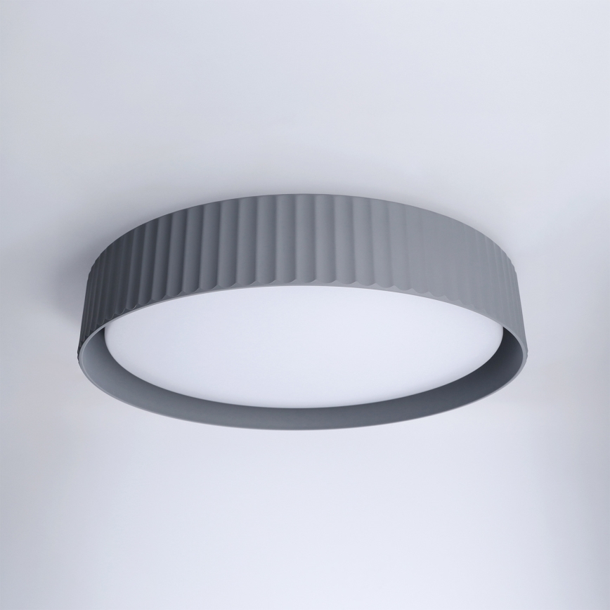 Brilagi - LED Stmívatelné stropní svítidlo LUCIA LED/48W/230V 3000-6500K pr. 41 cm šedá + dálkové ovládání