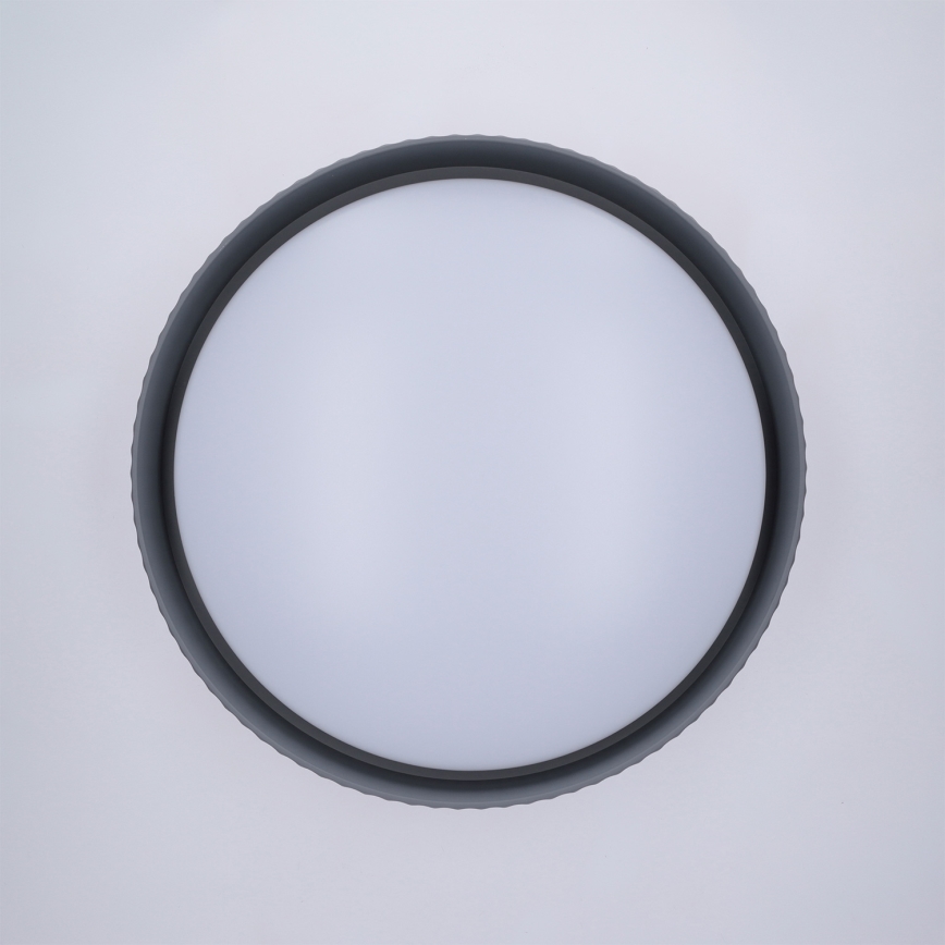 Brilagi - LED Stmívatelné stropní svítidlo LUCIA LED/48W/230V 3000-6500K pr. 41 cm šedá + dálkové ovládání