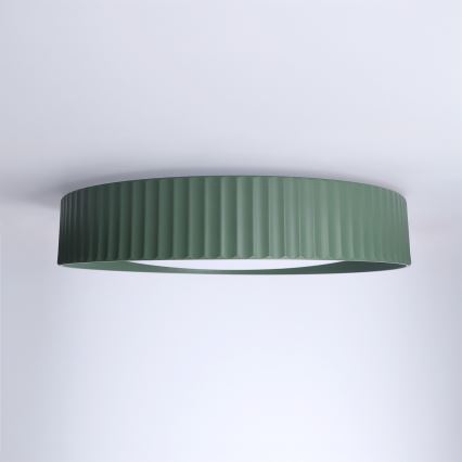 Brilagi - LED Stmívatelné stropní svítidlo LUCIA LED/48W/230V 3000-6500K pr. 41 cm zelená + dálkové ovládání