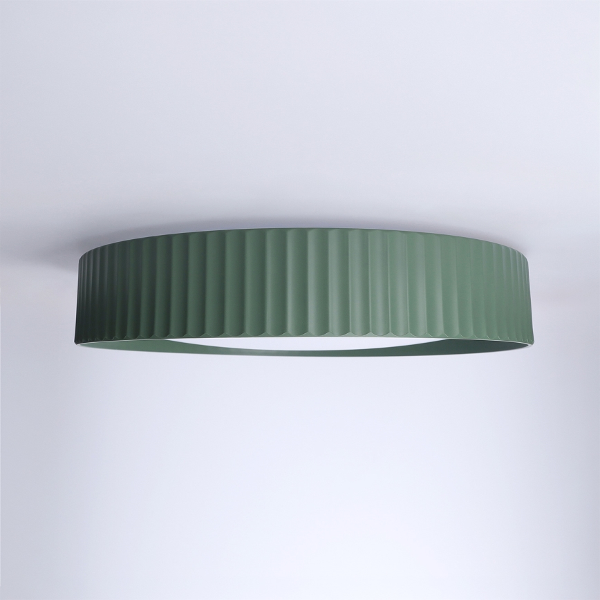 Brilagi - LED Stmívatelné stropní svítidlo LUCIA LED/48W/230V 3000-6500K pr. 41 cm zelená + dálkové ovládání