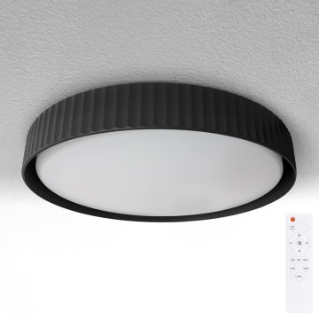 Brilagi - LED Stmívatelné stropní svítidlo LUCIA LED/60W/230V 3000-6500K pr. 59 cm černá + dálkové ovládání