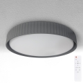 Brilagi - LED Stmívatelné stropní svítidlo LUCIA LED/60W/230V 3000-6500K pr. 59 cm šedá + dálkové ovládání
