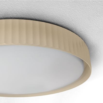 Brilagi - LED Stmívatelné stropní svítidlo LUCIA LED/60W/230V 3000-6500K pr. 59 cm béžová + dálkové ovládání