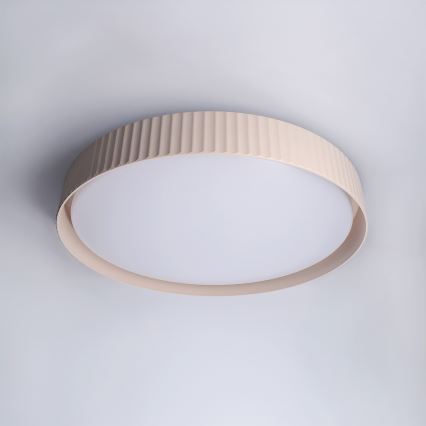 Brilagi - LED Stmívatelné stropní svítidlo LUCIA LED/60W/230V 3000-6500K pr. 59 cm béžová + dálkové ovládání