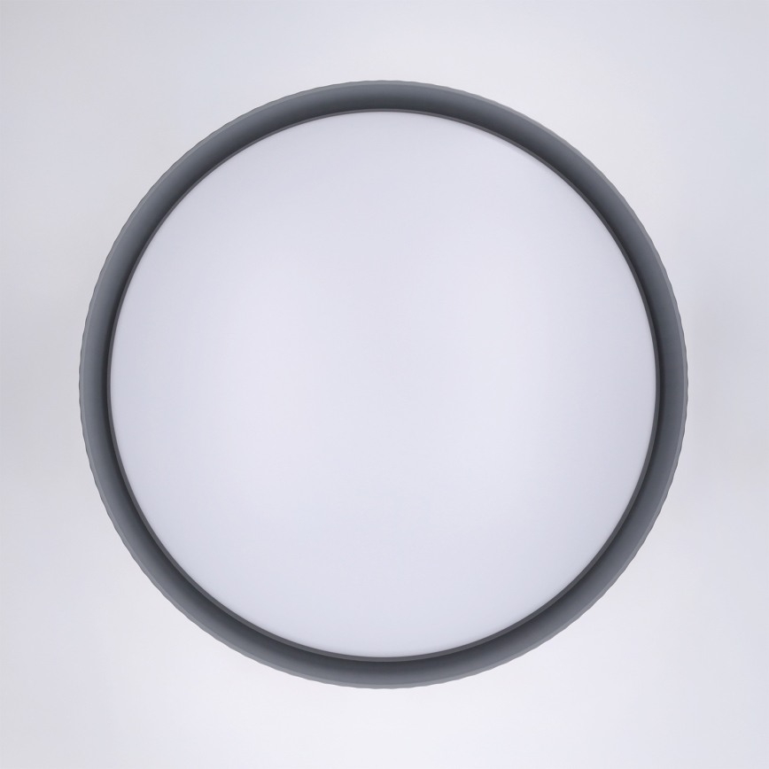 Brilagi - LED Stmívatelné stropní svítidlo LUCIA LED/60W/230V 3000-6500K pr. 59 cm šedá + dálkové ovládání