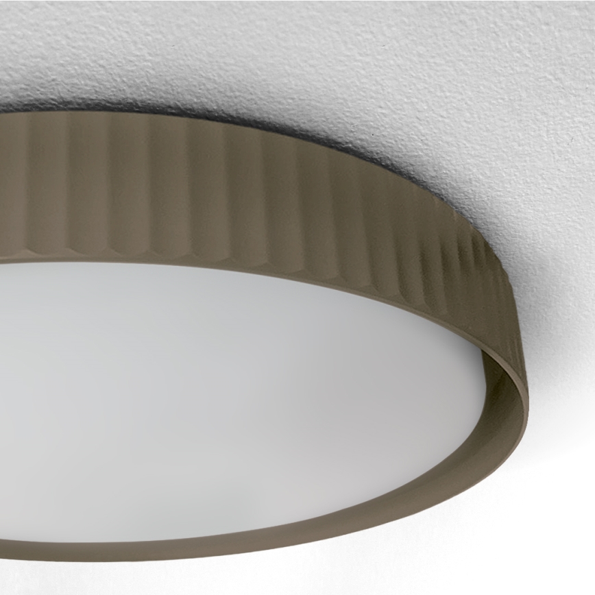 Brilagi - LED Stmívatelné stropní svítidlo LUCIA LED/60W/230V 3000-6500K pr. 59 cm taupe + dálkové ovládání