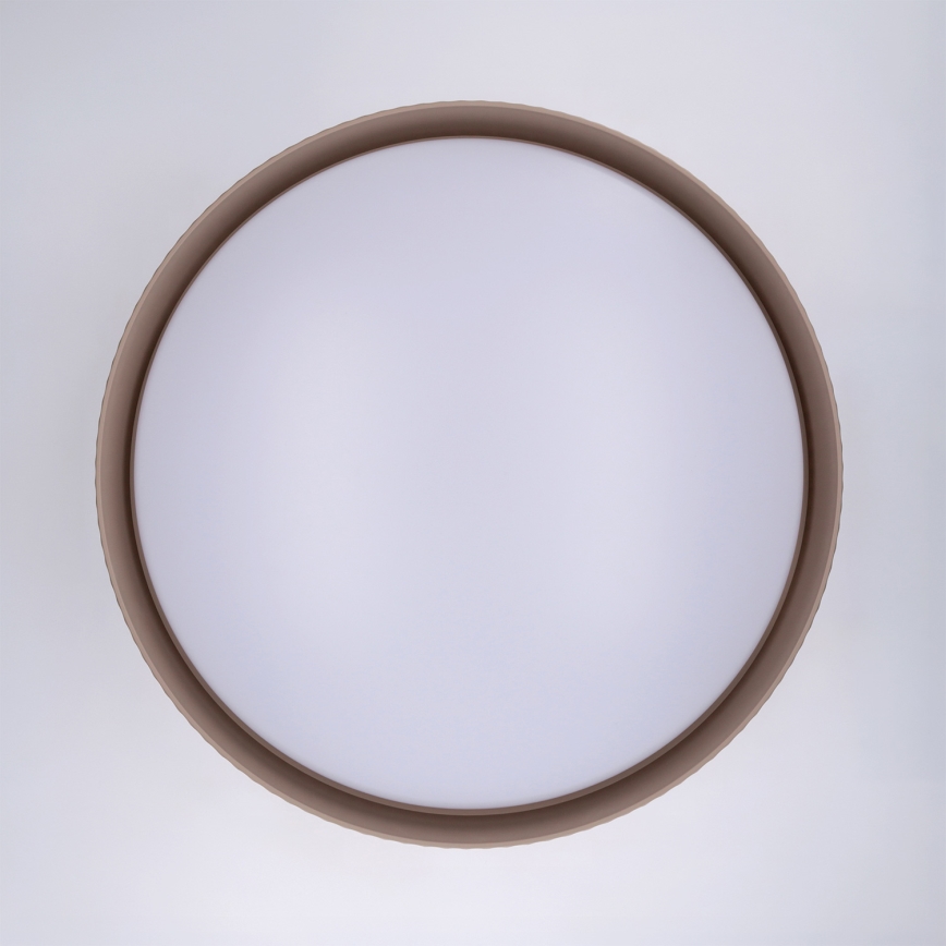 Brilagi - LED Stmívatelné stropní svítidlo LUCIA LED/60W/230V 3000-6500K pr. 59 cm taupe + dálkové ovládání