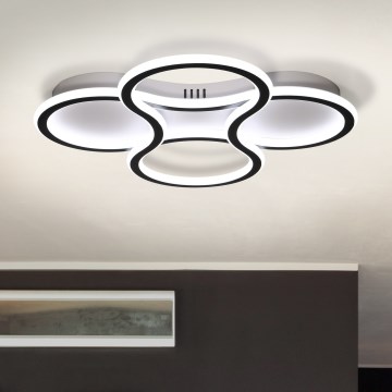 Brilagi - LED Stmívatelné stropní svítidlo MANAROLA LED/24W/230V pr. 42 cm 3000-6500K + dálkové ovládání