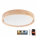 Brilagi - LED Stmívatelné stropní svítidlo MANAROLA SMART LED/24W/230V 2700-6500K pr. 41 cm Wi-Fi + dálkové ovládání Tuya