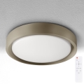 Brilagi - LED Stmívatelné stropní svítidlo MATTEO LED/48W/230V 3000-6500K pr. 41 cm taupe  + dálkové ovládání