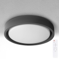 Brilagi - LED Stmívatelné stropní svítidlo MATTEO LED/60W/230V 3000-6500K pr. 51,5 cm černá + dálkové ovládání