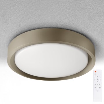 Brilagi - LED Stmívatelné stropní svítidlo MATTEO LED/60W/230V 3000-6500K pr. 51,5 cm taupe + dálkové ovládání