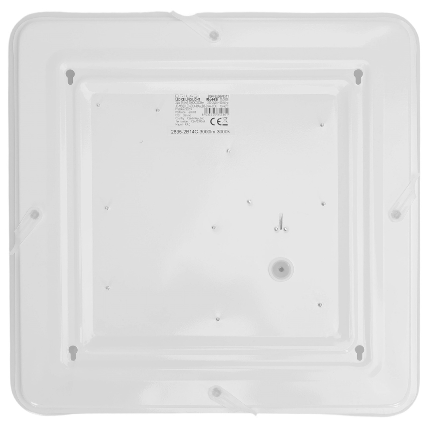 Brilagi - LED Stmívatelné stropní svítidlo MILKY WAY LED/24W/230V 3000-6500K 37x37 cm + dálkové ovládání