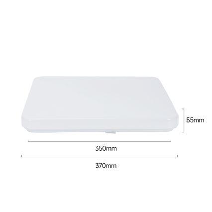 Brilagi - LED Stmívatelné stropní svítidlo MILKY WAY LED/24W/230V 3000-6500K 37x37 cm + dálkové ovládání