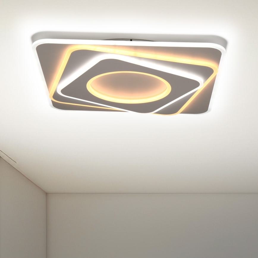 Brilagi - LED Stmívatelné stropní svítidlo MODERN LED/100W/230V 2700-6500K 48x48 cm + dálkové ovládání