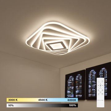 Brilagi - LED Stmívatelné stropní svítidlo MODERN LED/210W/230V 3000-6000K 55x55 cm + dálkové ovládání