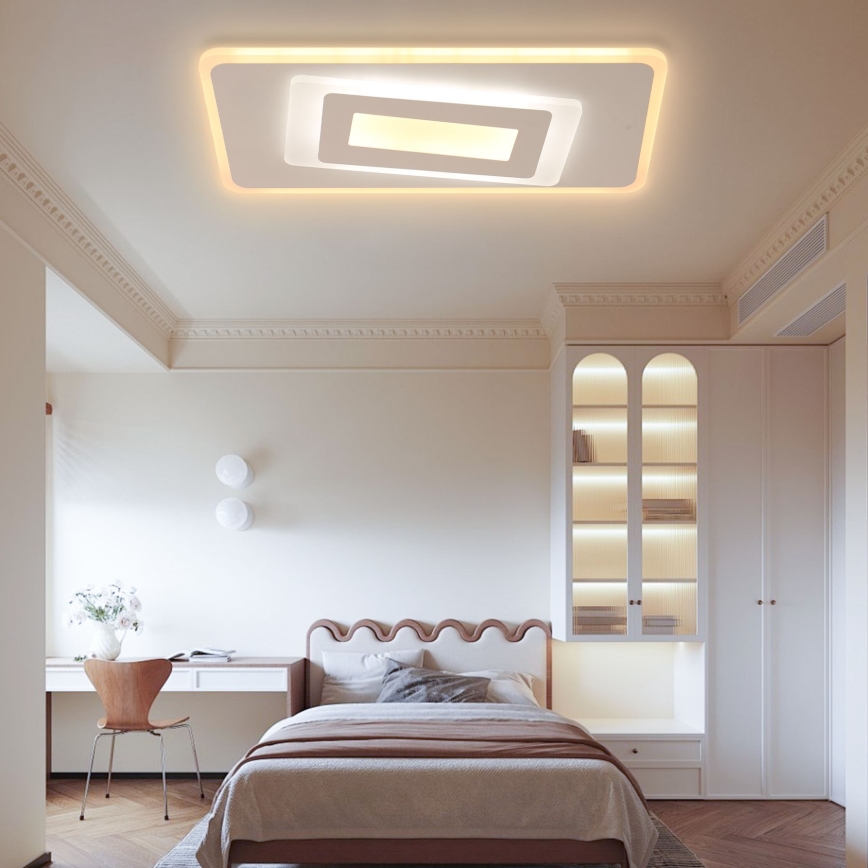 Brilagi - LED Stmívatelné stropní svítidlo MODERN LED/51W/230V 2700-6500K 20x40 cm + dálkové ovládání