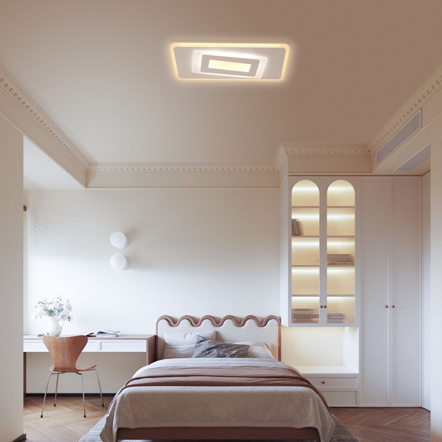 Brilagi - LED Stmívatelné stropní svítidlo MODERN LED/51W/230V 3000-6000K 20x40 cm + dálkové ovládání