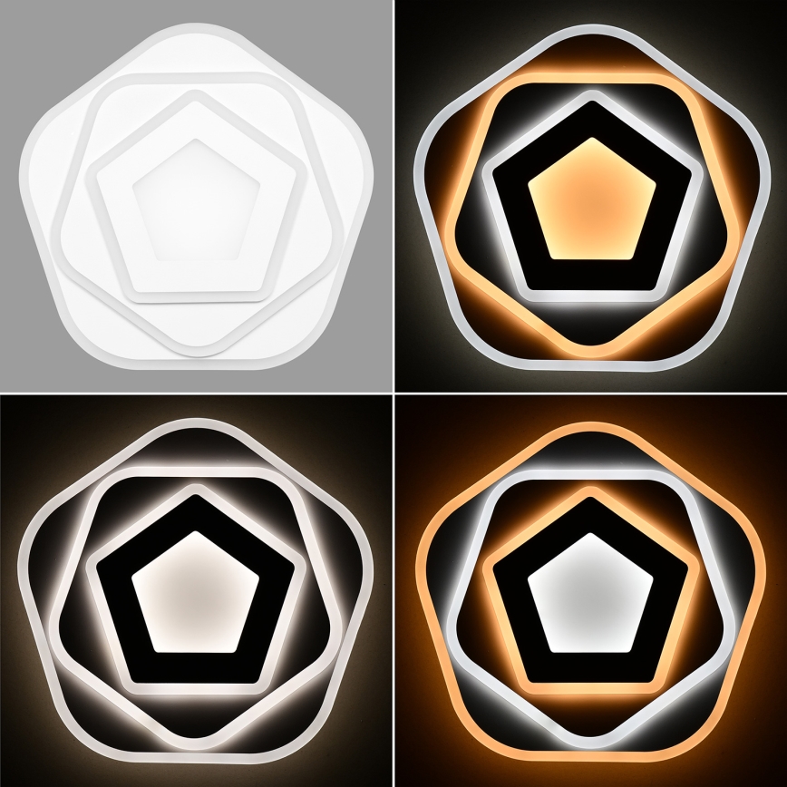 Brilagi - LED Stmívatelné stropní svítidlo MODERN LED/64W/230V 2700-6500K pr. 40 cm + dálkové ovládání