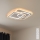 Brilagi - LED Stmívatelné stropní svítidlo MODERN LED/80W/230V 2700-6500K 52,5x52,5 cm + dálkové ovládání