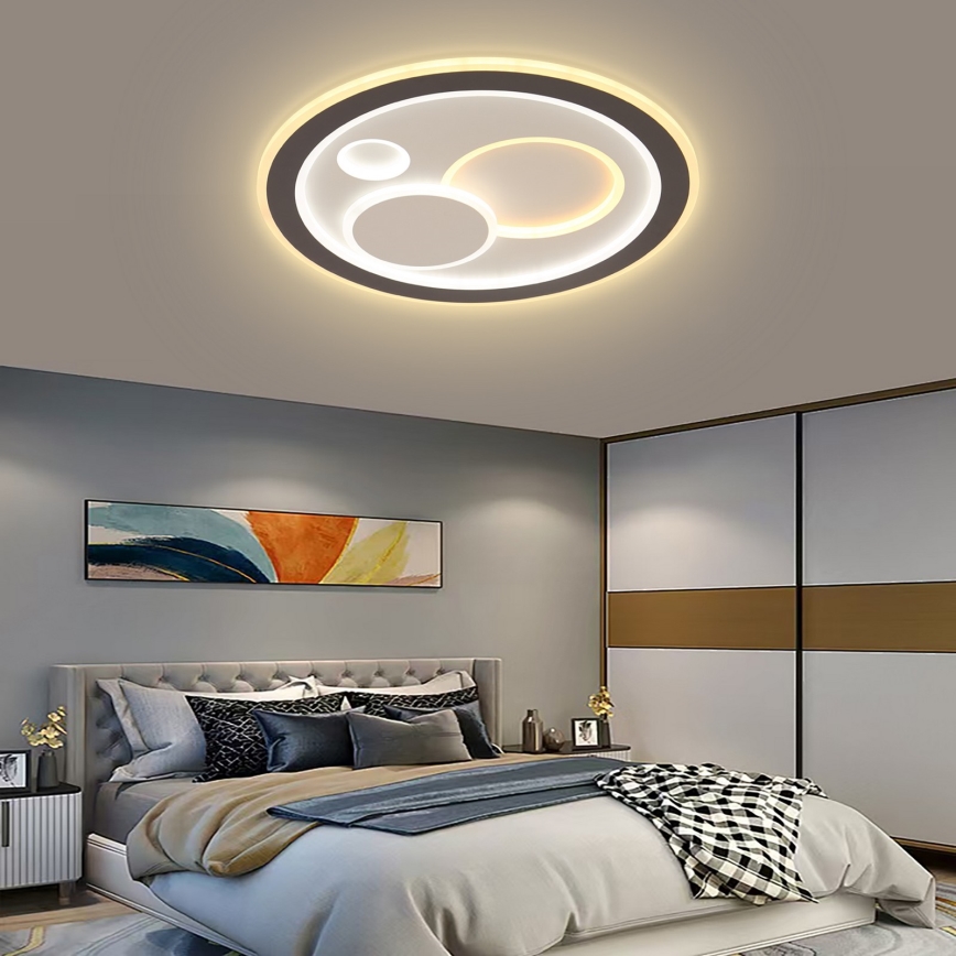 Brilagi - LED Stmívatelné stropní svítidlo MODERN LED/89W/230V 2700-6500K pr. 47 cm + dálkové ovládání