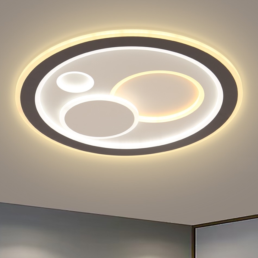 Brilagi - LED Stmívatelné stropní svítidlo MODERN LED/89W/230V 2700-6500K pr. 47 cm + dálkové ovládání