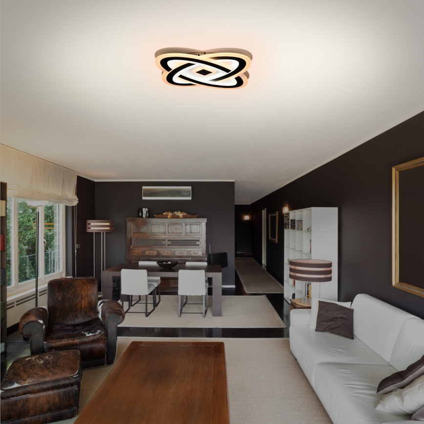 Brilagi - LED Stmívatelné stropní svítidlo MODERN LED/90W/230V 3000-6000K 48x48 cm+ dálkové ovládání