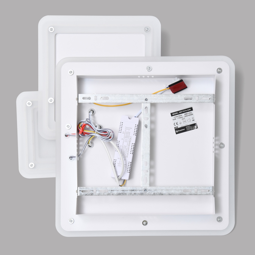 Brilagi - LED Stmívatelné stropní svítidlo MODERN LED/93W/230V 2700-6500K 48,5x48,5 cm + dálkové ovládání