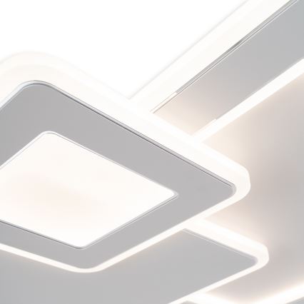 Brilagi - LED Stmívatelné stropní svítidlo MODERN LED/93W/230V 2700-6500K 48,5x48,5 cm + dálkové ovládání