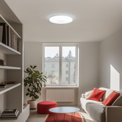 Brilagi - LED Stmívatelné stropní svítidlo OPAL LED/24W/230V  3000/4000/6500K + dálkové ovládání