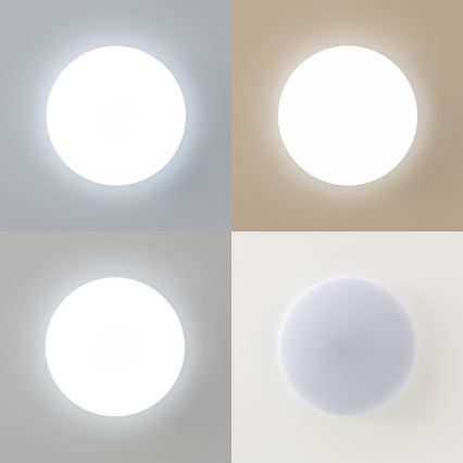 Brilagi - LED Stmívatelné stropní svítidlo OPAL LED/24W/230V  3000/4000/6500K + dálkové ovládání