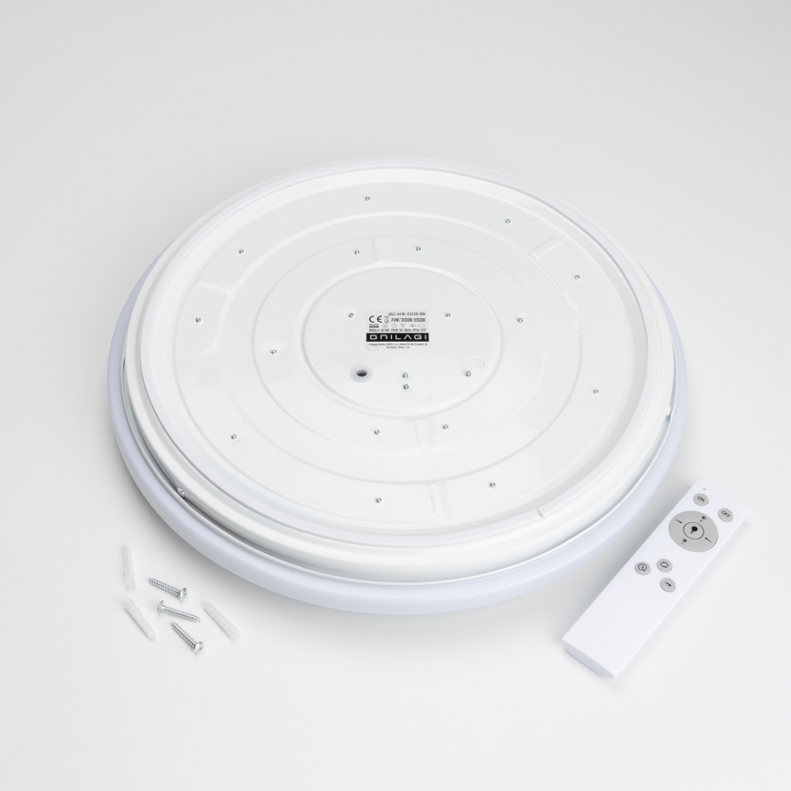 Brilagi - LED Stmívatelné stropní svítidlo OPAL LED/24W/230V  3000/4000/6500K + dálkové ovládání