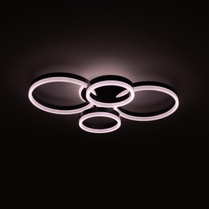 Brilagi - LED Stmívatelné stropní svítidlo ORBITS LED/49W/230V 3000-6000K 50x65 cm + dálkové ovládání