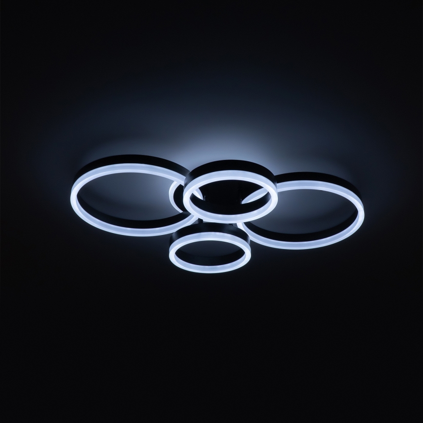 Brilagi - LED Stmívatelné stropní svítidlo ORBITS LED/49W/230V 3000-6000K 50x65 cm + dálkové ovládání